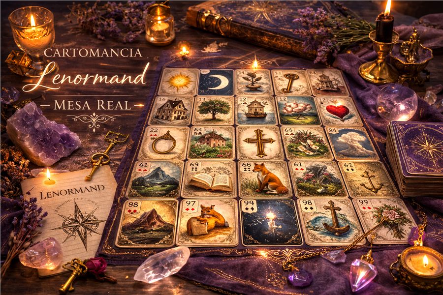 Lenormand Mini Mesa Real